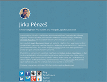 Tablet Screenshot of jirka.penzes.cz